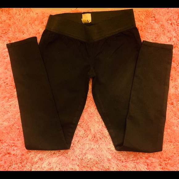 4/$30 Arden B aDenin Jeggings Nlack Size Large - Picture 4 of 5